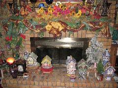 Fireplace and Tiled Birdhouses.jpg